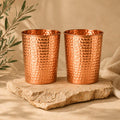 2 Copper Glasses