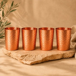 4 Cupper Glasses